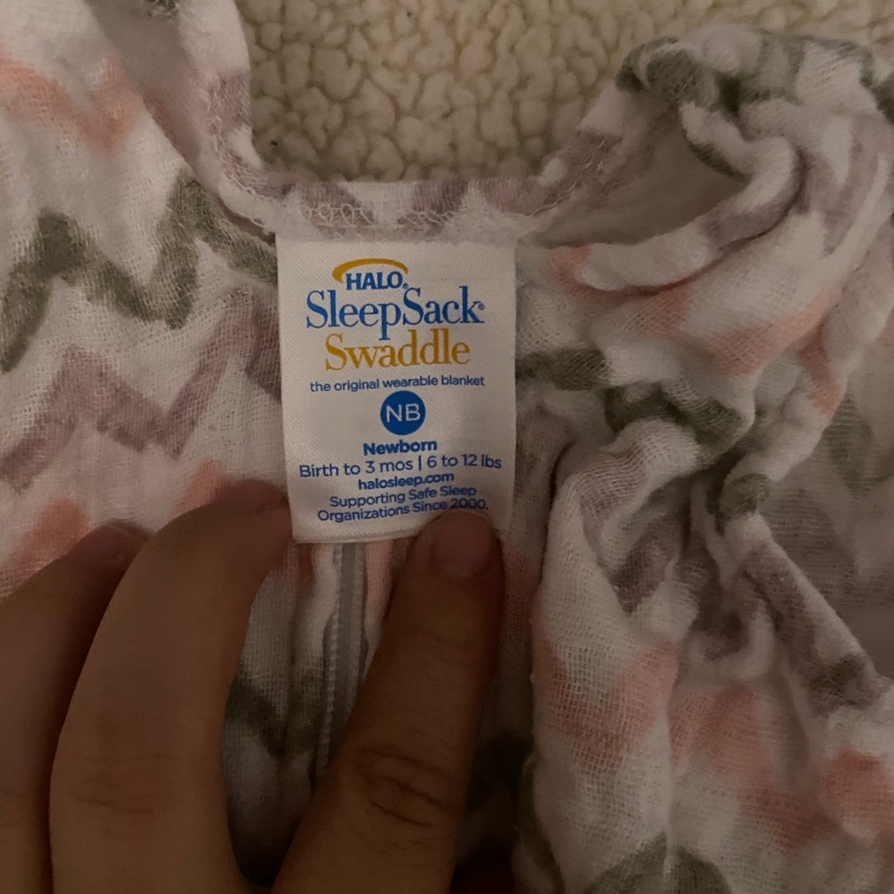 Halo swaddle sleep sack newborn